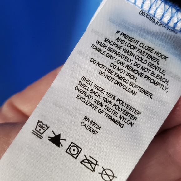 Columbia PFG Blue and Green Fleece Vest Size Med - Picture 7 of 7